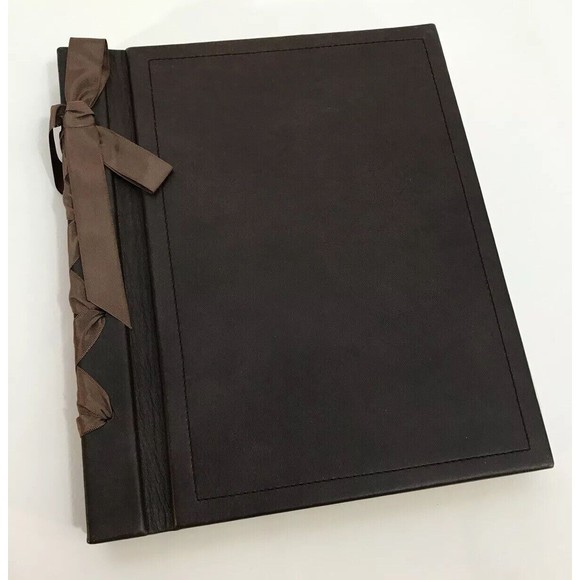 Once Upon A Family Leather Notebook Scrapbook - Picture 2 of 11